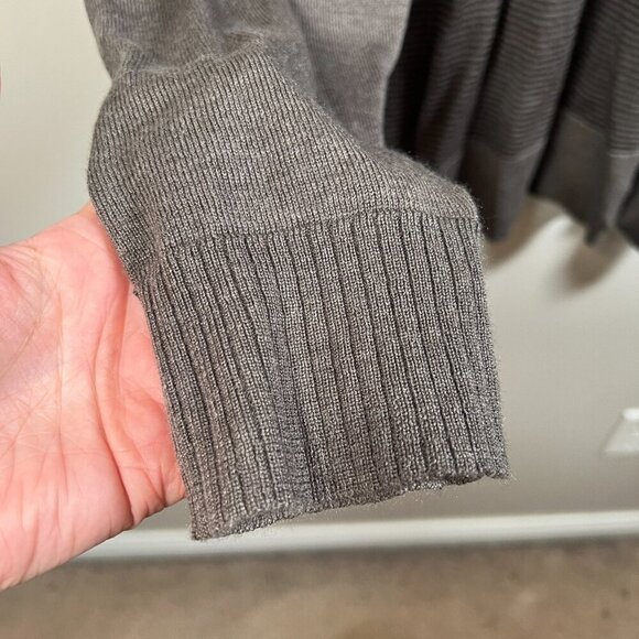 Smartwool Sparwood Stripe Crew Sweater Mens Size XL Brown Merino Wool - Picture 5 of 9